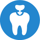 cavity filling icon