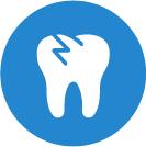 chipped tooth icon